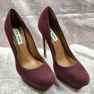 Steve Madden Kiss leather pump heels